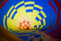 USA, Massachusetts, Hudson, Ballon Festival, hot air balloon interior by Danita Delimont