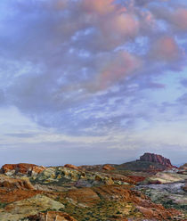 Colorful landscape of Rainbow Vista, Valley of Fire State Pa... von Danita Delimont