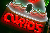 Neon shop sign, Tucumcari, New Mexico, USA von Danita Delimont