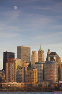 USA, New York, New York City, lower Manhattan skyline from J... by Danita Delimont