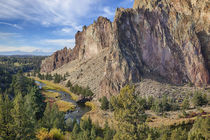 USA, Oregon, Smith Rock State Park, Crooked River by Danita Delimont