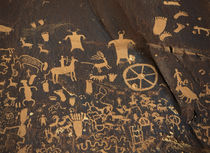 USA, Utah, Canyonlands National Park, Newspaper Rock State H... von Danita Delimont