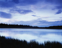 USA, Utah, View of clouds reflecting in lake at Dixie National Forest von Danita Delimont