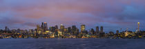 City skyline from Gasworks Park and Lake Union in Seattle, W... von Danita Delimont