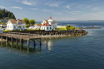 Mukilteo Lighthouse, Mukilteo, Washington, USA. by Danita Delimont