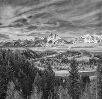 USA, Wyoming, Grand Teton National Park, Snake River Overview von Danita Delimont