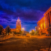 St Peters St, Norwich, U.K by Vincent J. Newman