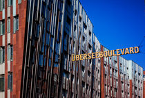 Überseeboulevard Hafencity Hamburg von Britta Hilpert