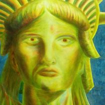 Liberty Rises by Green Moon Art