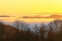 Herbstmorgen über dem Nebel von Bernhard Kaiser