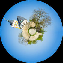 Burgkirche Ingelheim - Little Planet (2) von Erhard Hess