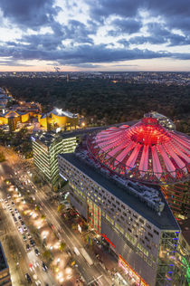 Sony Center, Potsdamer Platz, Berlin  by travelstock44