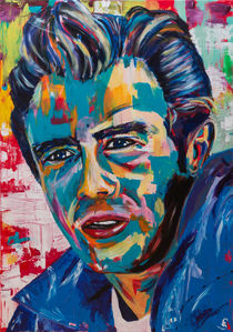 James Dean by Eva Solbach