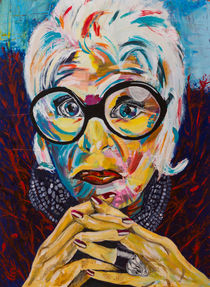 Iris Apfel von Eva Solbach