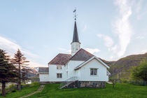 Moskenes Kirche auf den Lofoten  by Christoph  Ebeling