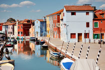 Burano island. Italy. von Tania Lerro