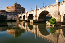 Castel Sant'Angelo in a summer day in Rome, Italy von Tania Lerro