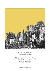 Alcazaba Málaga by Angie  Brenner
