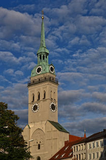 Alter Peter in München von Peter Bergmann