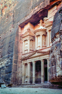 Khazne al-Firaun in Petra, Jordanien von Christoph  Ebeling