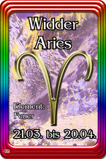 01 Widder - Aries von Norbert Hergl