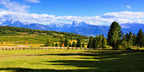 Panoramaaussicht auf der Villanderer Alm by gscheffbuch