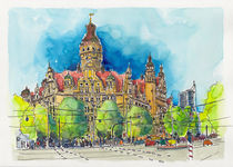 Leipzig, Neues Rathaus von Hartmut Buse