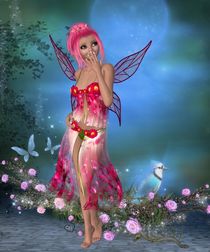 Pink Fairy by Conny Dambach