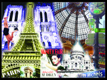 Paris Collage von Birgit Wagner