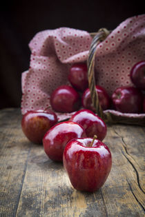 Rote Weihnachtsäpfel by Larissa Veronesi