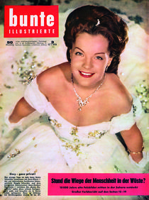 Romy Schneider: BUNTE Heft 3/58 von bunte-cover