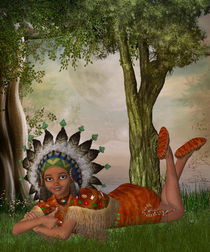 Indianerin2 by Conny Dambach