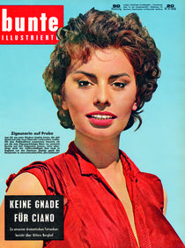 Sophia Loren: BUNTE Heft 20/58 von bunte-cover