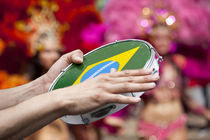 Brazilian tambourine on the parade von studioflara