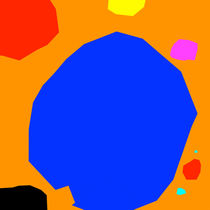 Blau_Orange von Albert Weber