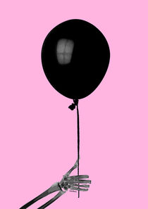 Balloon Skull von Camila Oliveira