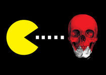 Pacman Skull by Camila Oliveira