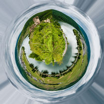 Moselschleife bei Beilstein-Little Planet von Erhard Hess