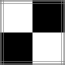 Black and White Pattern by Melanie Mertens