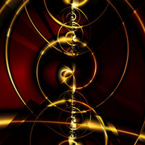 Abstract Spiral von Melanie Mertens