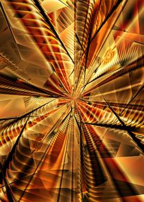 Abstract Fractal by Melanie Mertens