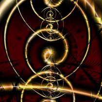 Abstract Spiral von Melanie Mertens