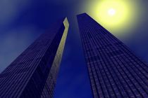 skyscrapers by kunstmarketing