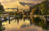 Marlow Late Afternoon von Ian Lewis