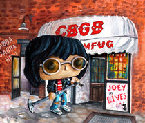 Funko Joey Ramone At CBGB von Miki de Goodaboom