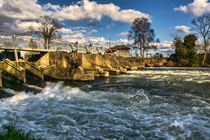 Day's Weir at Little Wittenham by Ian Lewis