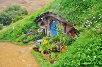 Hobbiton house doors von Anna Zamorska