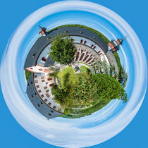 Kloster Eberbach-Little Planet von Erhard Hess