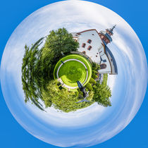 Kloster Eberbach (5) - Little Planet von Erhard Hess