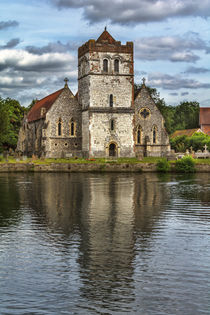 Bisham Church Reflected von Ian Lewis